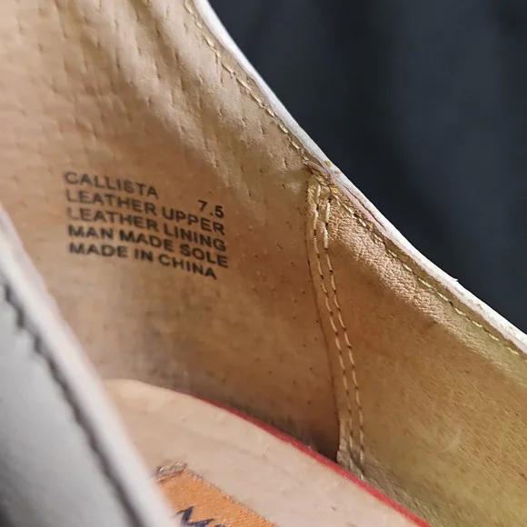 Stylish Red and Cream Ankle Strap Women's Shoes by Miz Mooz - Picture 3 of 10